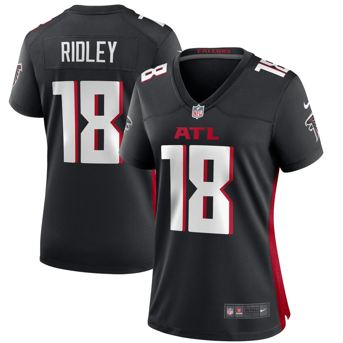 Calvin Ridley Atlanta Falcons black Game jersey