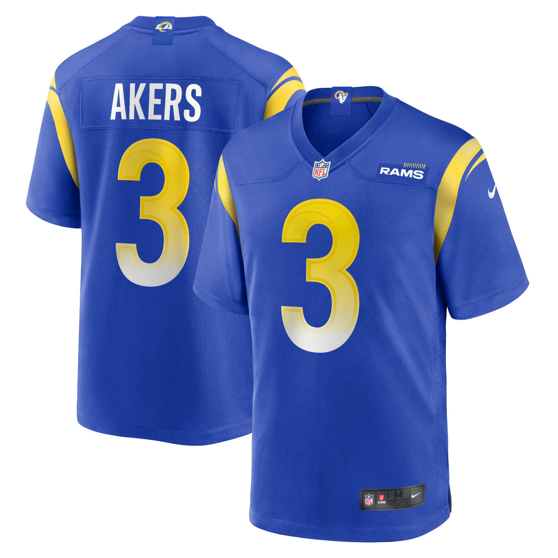 Cam Akers Los Angeles Rams royal jersey