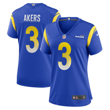 Cam Akers Los Angeles Rams royal jersey