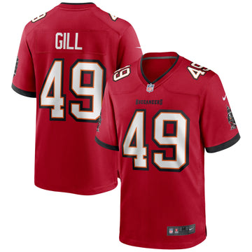 Cam Gill Tampa Bay Buccaneers red jersey