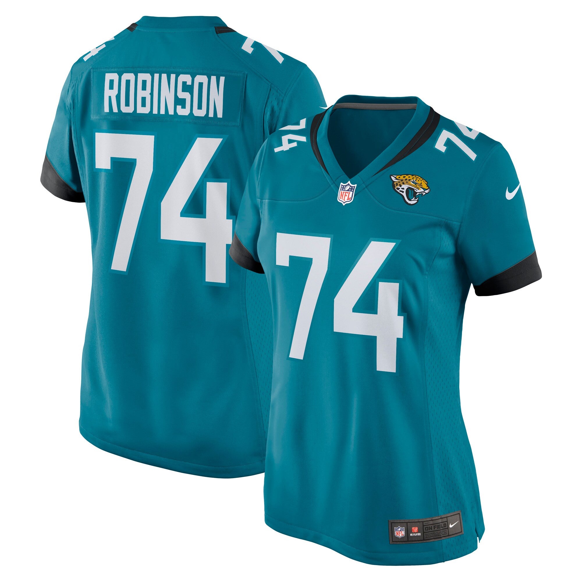Cam Robinson Jacksonville Jaguars teal jersey