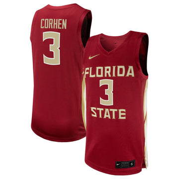 Cameron Corhen Garnet Florida State Seminoles jersey
