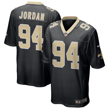 Cameron Jordan New Orleans Saints black jersey
