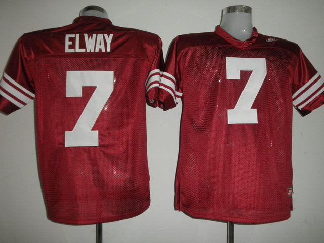 John Elway Stanford Cardinal red jersey