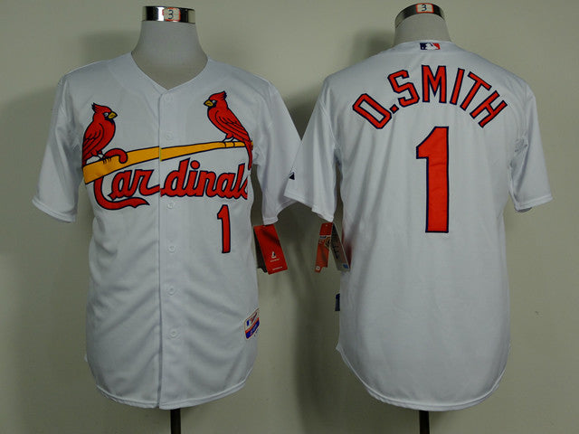 D.Smith St. Louis Cardinals white jersey