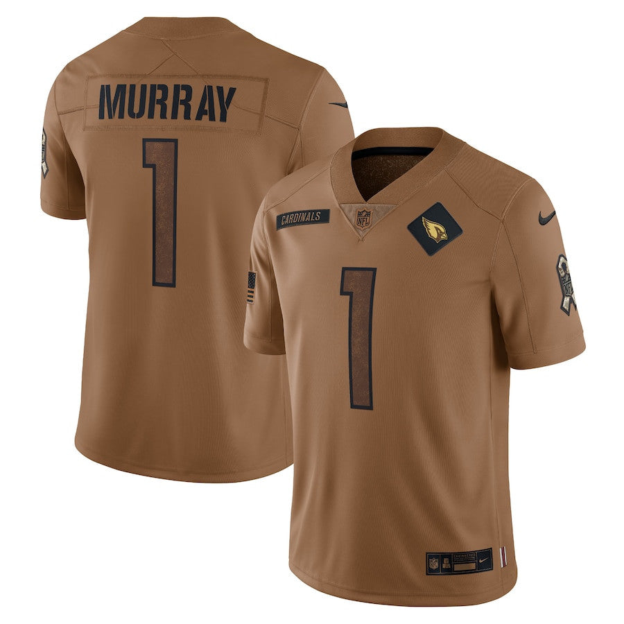 Kyler Murray Arizona Cardinals brown Salute To Service jersey
