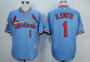 Ozzie Smith St. Louis Cardinals blue jersey