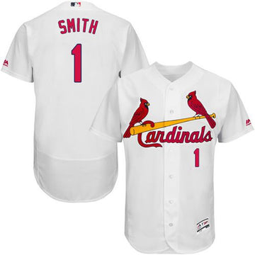 Ozzie Smith St. Louis Cardinals white Authentic jersey