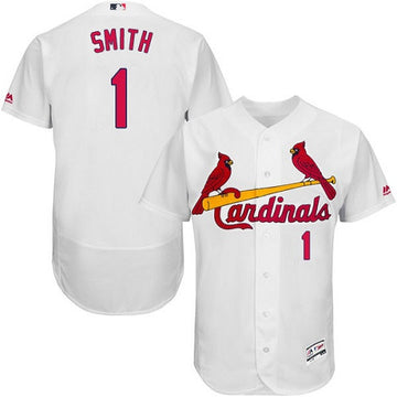 Ozzie Smith St. Louis Cardinals white jersey