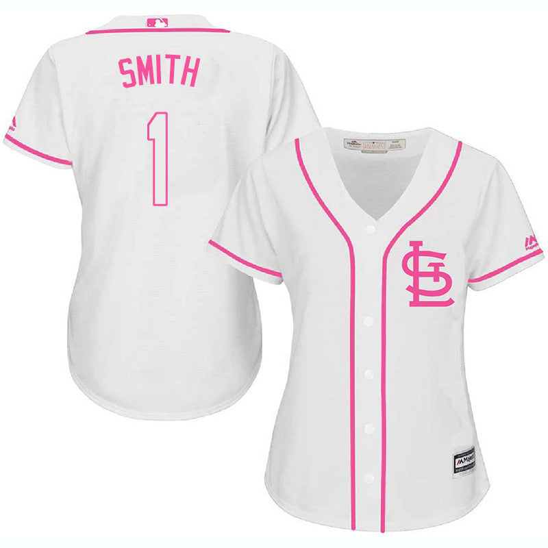 Ozzie Smith St. Louis Cardinals white jersey