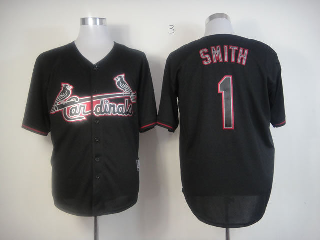 Smith St. Louis Cardinals black Fashion jersey