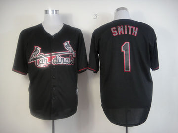 Smith St. Louis Cardinals black Fashion jersey