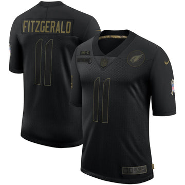 Larry Fitzgerald Arizona Cardinals black Salute To Service jersey