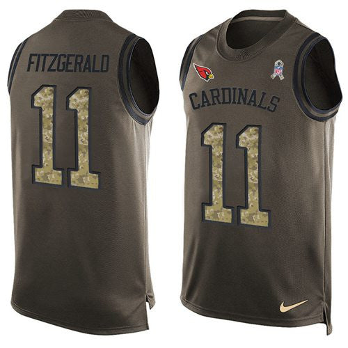Larry Fitzgerald Arizona Cardinals green Salute To Service jersey