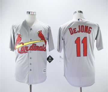 Paul DeJong St. Louis Cardinals gray jersey