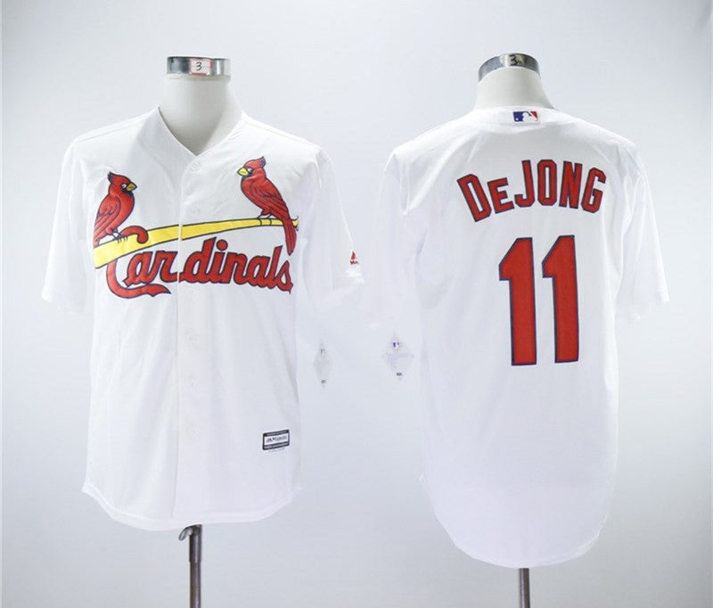 Paul DeJong St. Louis Cardinals white jersey