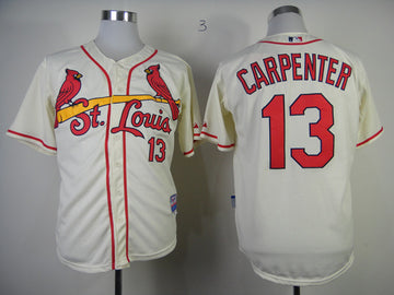 Carpenter St. Louis Cardinals cream jersey
