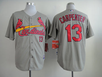 Carpenter St. Louis Cardinals grey jersey