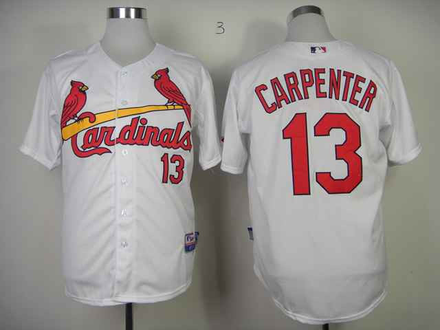 Carpenter St. Louis Cardinals white jersey