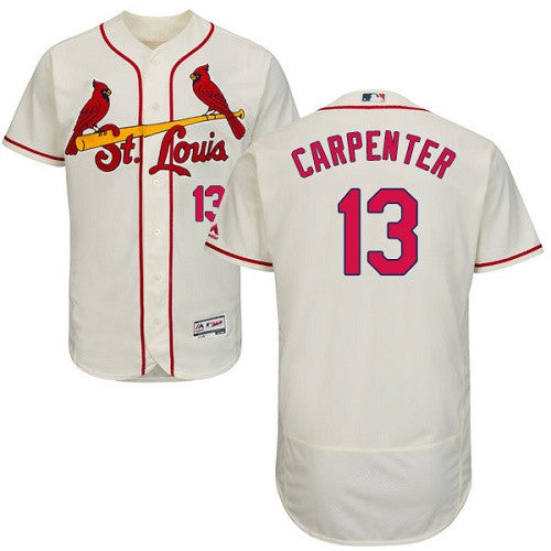 Matt Carpenter St. Louis Cardinals cream jersey