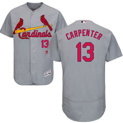 Matt Carpenter St. Louis Cardinals gray jersey