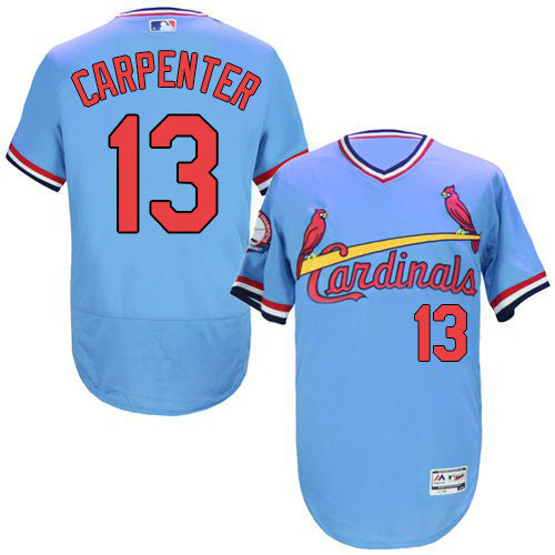 Matt Carpenter St. Louis Cardinals blue Cooperstown jersey