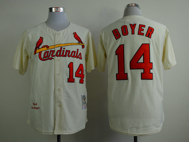 Boyer St. Louis Cardinals cream Throwback jersey