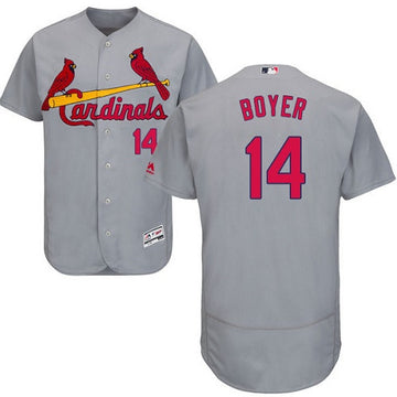 Ken Boyer St. Louis Cardinals gray jersey