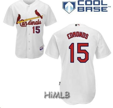 Edmonds St. Louis Cardinals white jersey