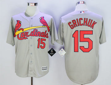 Randal Grichuk St. Louis Cardinals grey jersey