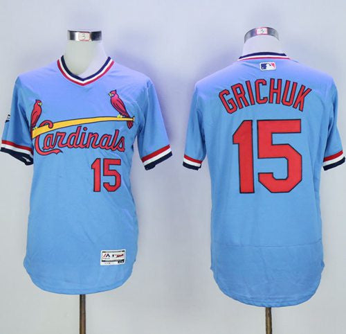 Randal Grichuk St. Louis Cardinals blue Authentic jersey