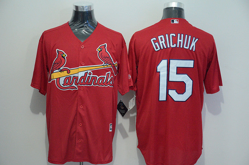 Randal Grichuk St. Louis Cardinals red jersey