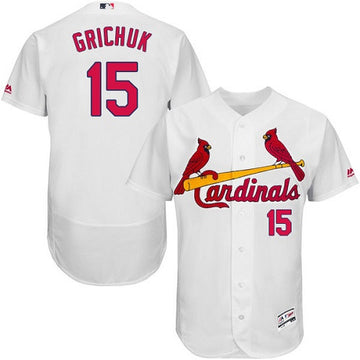 Randal Grichuk St. Louis Cardinals white jersey