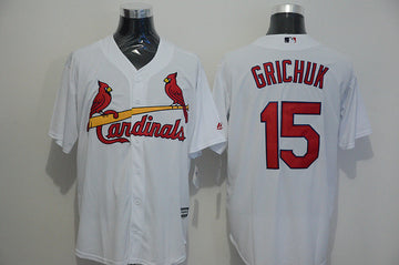 Randal Grichuk St. Louis Cardinals white jersey