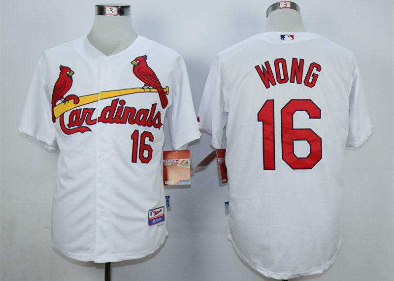Kolten Wong St. Louis Cardinals white jersey
