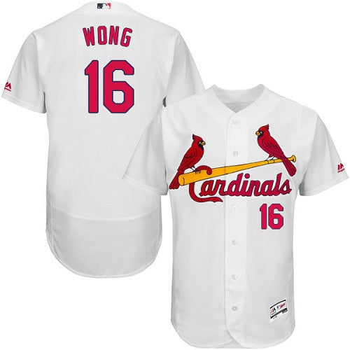 Kolten Wong St. Louis Cardinals white jersey