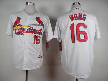 Wong St. Louis Cardinals white jersey