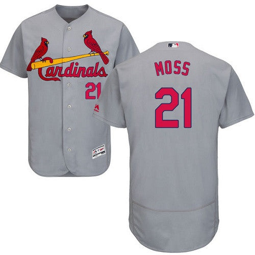 Brandon Moss St. Louis Cardinals gray jersey