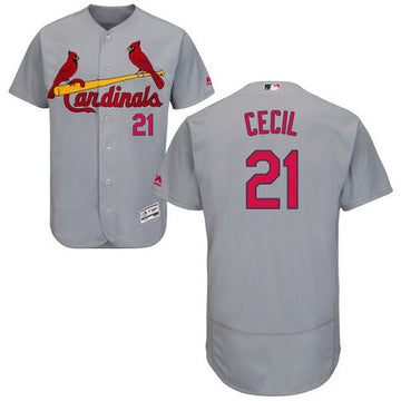 Brett Cecil St. Louis Cardinals gray jersey