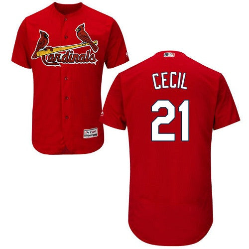 Brett Cecil St. Louis Cardinals red jersey