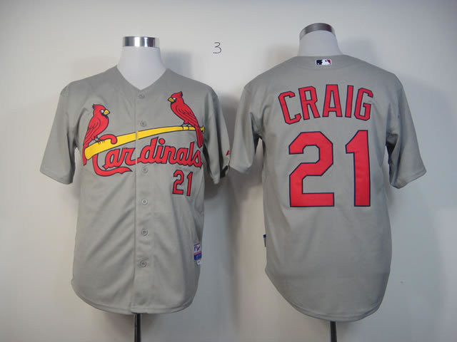 Craig St. Louis Cardinals grey jersey