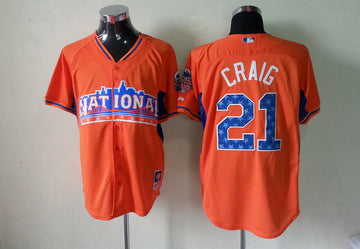 Craig St. Louis Cardinals orange jersey
