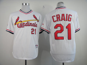 Craig St. Louis Cardinals white Throwback jersey