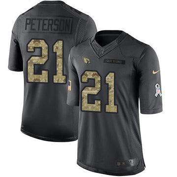 Patrick Peterson Arizona Cardinals black Salute To Service jersey