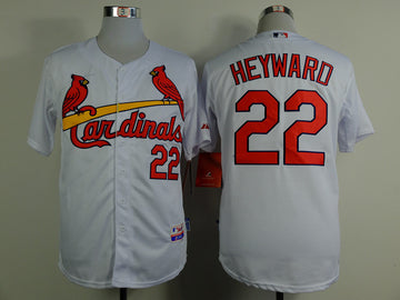 Heyward St. Louis Cardinals white jersey