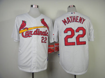 Matheny St. Louis Cardinals white jersey