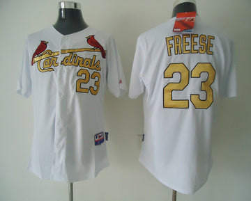 Freese St. Louis Cardinals white Authentic jersey