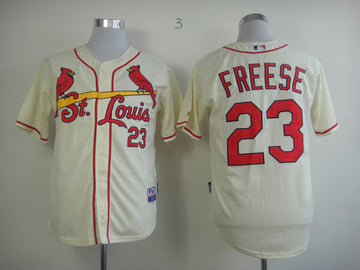 Freese St. Louis Cardinals cream jersey