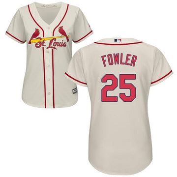 Dexter Fowler St. Louis Cardinals cream jersey