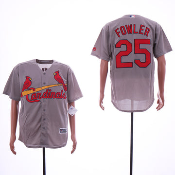 Dexter Fowler St. Louis Cardinals gray jersey